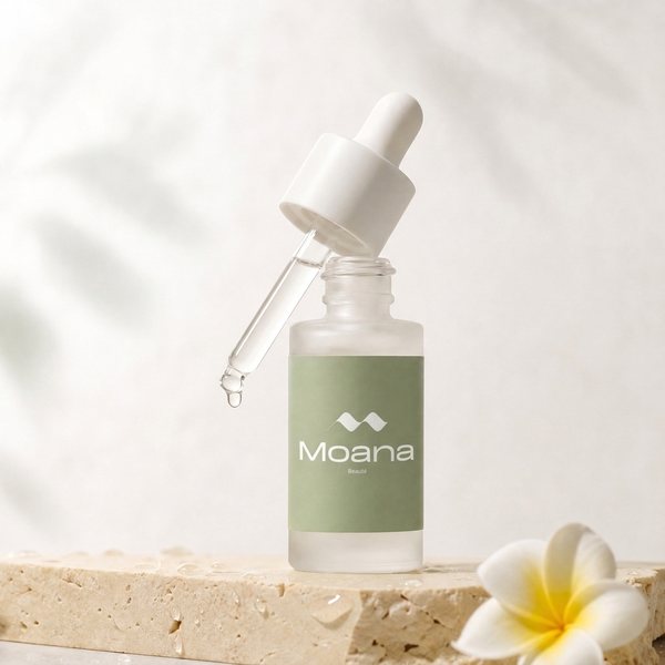 Glass Skin Hyaluronic Serum, a dropper bottle