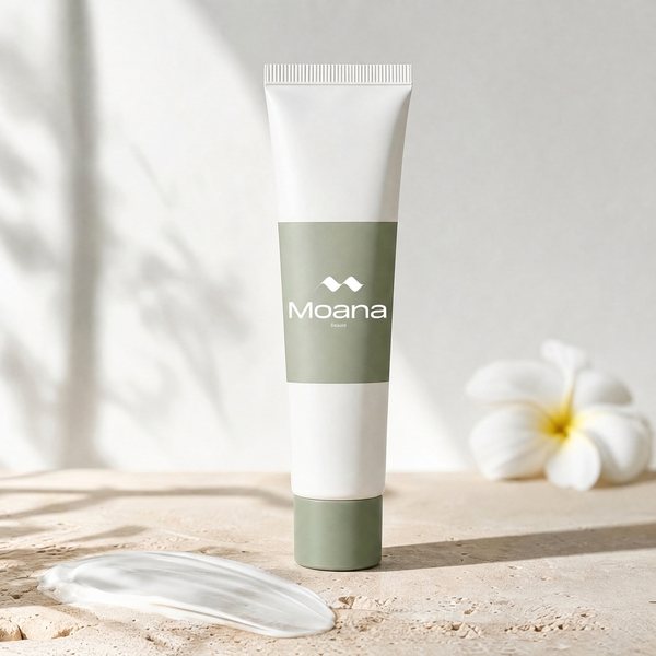 Watery Sunscreen SPF 50+, a slim white tube